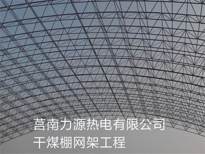 曲靖力源热电有限公司干煤棚网架工程
